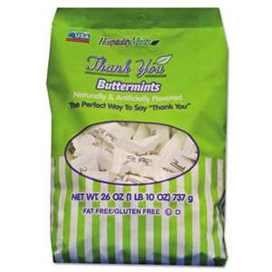 HOSPITALITY MINTS Thank You Buttermints Candies, 26 oz Bag