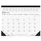 HOUSE OF DOOLITTLE Recycled Two-Color Academic 14-Month Desk Pad Calendar, 22 x 17, 2016-2017