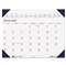 HOUSE OF DOOLITTLE Executive Monthly Desk Pad Calendar, 24 x 19, 2017