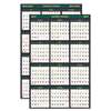 HOUSE OF DOOLITTLE Recycled 4 Seasons Reversible Business/Academic Calendar, 24 x 37, 2016-2017