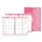 HOUSE OF DOOLITTLE Recycled Breast Cancer Awareness Monthly Planner/Journal, 7 x 10, Pink, 2017