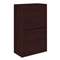 HON COMPANY 10500 Series Four-Drawer Lateral File, 36w x 20d x 59-1/8h, Mahogany