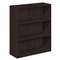 HON COMPANY 10500 Series Laminate Bookcase, Three-Shelf, 36w x 13-1/8d x 43-3/8h, Mahogany