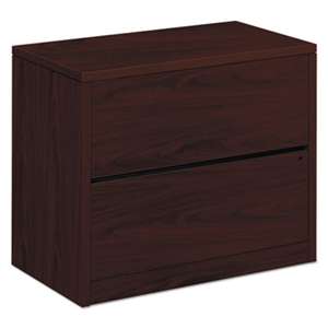 HON COMPANY 10500 Series Two-Drawer Lateral File, 36w x 20d x 29-1/2h, Mahogany