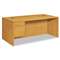 HON COMPANY 10500 Series Large "L" or "U" 3/4-Height Ped Desk, 72w x 36d, Harvest