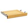 HON COMPANY Laminate Angled Center Drawer, 22w x 15 3/8d x 2 1/2h, Harvest