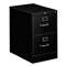 HON COMPANY 310 Series Two-Drawer, Full-Suspension File, Legal, 26-1/2d, Black