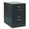 HON COMPANY 310 Series Two-Drawer, Full-Suspension File, Legal, 26-1/2d, Charcoal