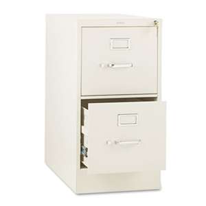 HON COMPANY 310 Series Two-Drawer, Full-Suspension File, Letter, 26-1/2d, Putty