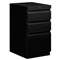 HON COMPANY Efficiencies Mobile Pedestal File with One File/Two Box Drawers, 19-7/8d, Black