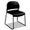 HON COMPANY GuestStacker Series Chair, Black with Black Finish Legs, 4/Carton