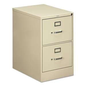 HON COMPANY 510 Series Two-Drawer, Full-Suspension File, Legal, 29h x25d, Putty