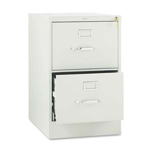 HON COMPANY 510 Series Two-Drawer, Full-Suspension File, Legal, 29h x25d, Light Gray