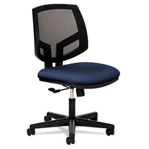 HON COMPANY Volt Series Mesh Back Task Chair, Navy Fabric