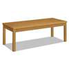 HON COMPANY Laminate Occasional Table, Rectangular, 48w x 20d x 16h, Harvest