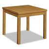 HON COMPANY Laminate Occasional Table, Square, 24w x 24d x 20h, Harvest