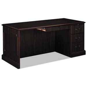 HON COMPANY 94000 Series "L" Desk For Left Return, 66w x 30d x 29-1/2h, Mahogany