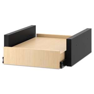 HON COMPANY Hospitality Cabinet Sliding Shelf, 16 3/8w x 20d x 6h, Natural Maple