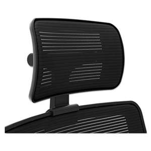 HON COMPANY Adjustable Headrest for Endorse Series Mesh Mid-Back Work Chairs, Black