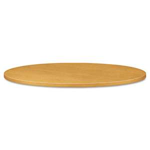 HON COMPANY 10500 Series Round Table Top, 48" Diameter, Harvest