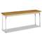 HON COMPANY Utility Table, Rectangular, 72w x 18d x 29h, Harvest/Putty