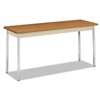 HON COMPANY Utility Table, Rectangular, 60w x 20d x 29h, Harvest/Putty