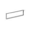 HON COMPANY Voi O-Leg Support for Low Credenza, 30d x 7h, Platinum Metallic