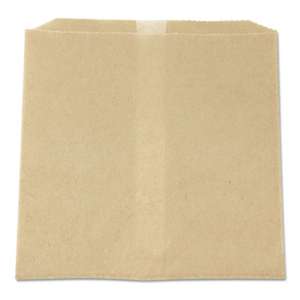 RUBBERMAID COMMERCIAL PROD. Waxed Napkin Receptacle Liners, 7-3/4 x 10-1/2 x 8-1/2, Brown, 500/Case