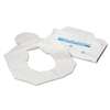 HOSPECO Health Gards Toilet Seat Covers, Half-Fold, White, 250/Pack, 4 Packs/Carton
