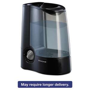 HONEYWELL ENVIRONMENTAL Warm Mist Humidifier, Black, 12 7/10w x 7 1/2d x 12 1/5h