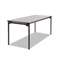 ICEBERG ENTERPRISES Maxx Legroom Rectangular Folding Table, 72w x 30d x 29-1/2h, Gray/Charcoal