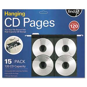 IDEASTREAM CONSUMER PRODUCTS Hanging CD Pages, 15/Pack