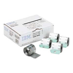 IBM Staples for IBM Infoprint 2085/2105, Five Cartridges, 25,000 Staples/Box