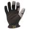 IRONCLAD PERFORMANCE WEAR Workforce Glove, Large, Gray/Black, Pair