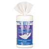 SCRUBS 92991CT Antimicrobial Hand Sanitizer Wipes, 6 x 8, 120 Wipes/Canister, 6 Canisters/Ctn