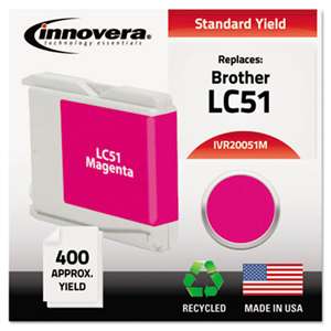 INNOVERA Remanufactured LC51M Ink, Magenta