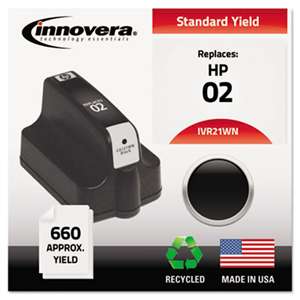 INNOVERA Remanufactured C8721WN (02) Ink, Black