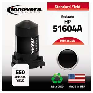 INNOVERA Remanufactured 51604A Ink, Black