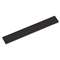 INNOVERA Natural Rubber Keyboard Wrist Rest, Black