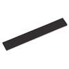 INNOVERA Natural Rubber Keyboard Wrist Rest, Black