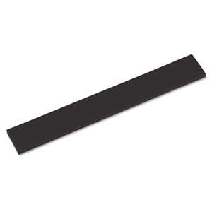 INNOVERA Natural Rubber Keyboard Wrist Rest, Black