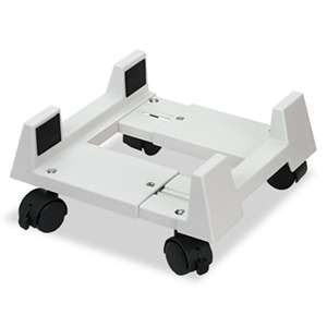 INNOVERA Mobile CPU Stand, 8-3/4w x 10d x 5h, Light Gray