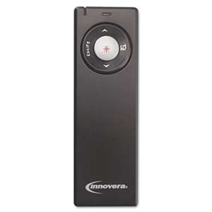 INNOVERA Wireless Presenter w/Laser Pointer, Matte Black