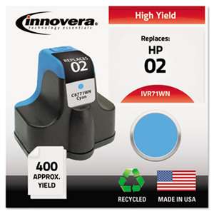 INNOVERA Remanufactured C8771WN (02) Ink, Cyan