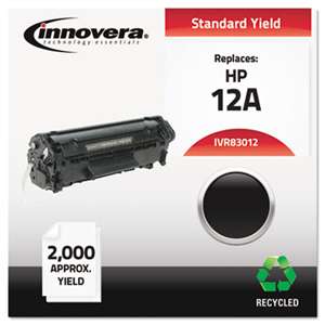 INNOVERA Remanufactured Q2612A (12A) Toner, Black