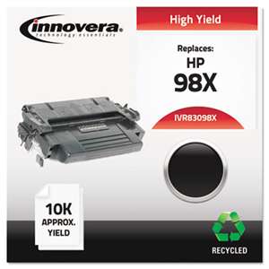 INNOVERA Remanufactured 92298X (98X) High-Yield Toner, Black