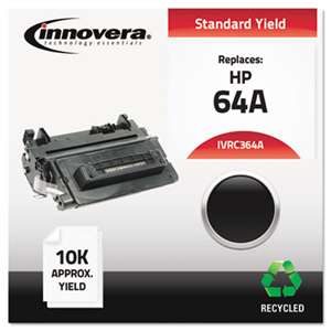 INNOVERA Remanufactured CC364A (64A) Toner, Black