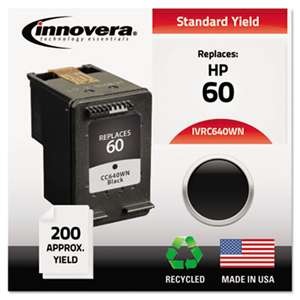 INNOVERA Remanufactured CC640WN (60) Ink, Black