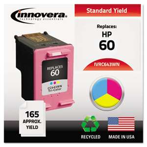 INNOVERA Remanufactured CC643WN (60) Ink, Tri-Color