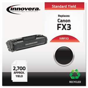 INNOVERA Remanufactured 1557A002BA (FX3) Toner, Black